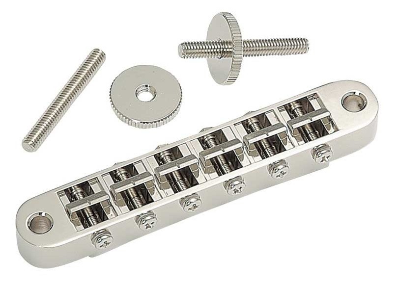 ALLPARTS GB-2540-001 Gotoh Nickel Nashville Tunematic Bridge 