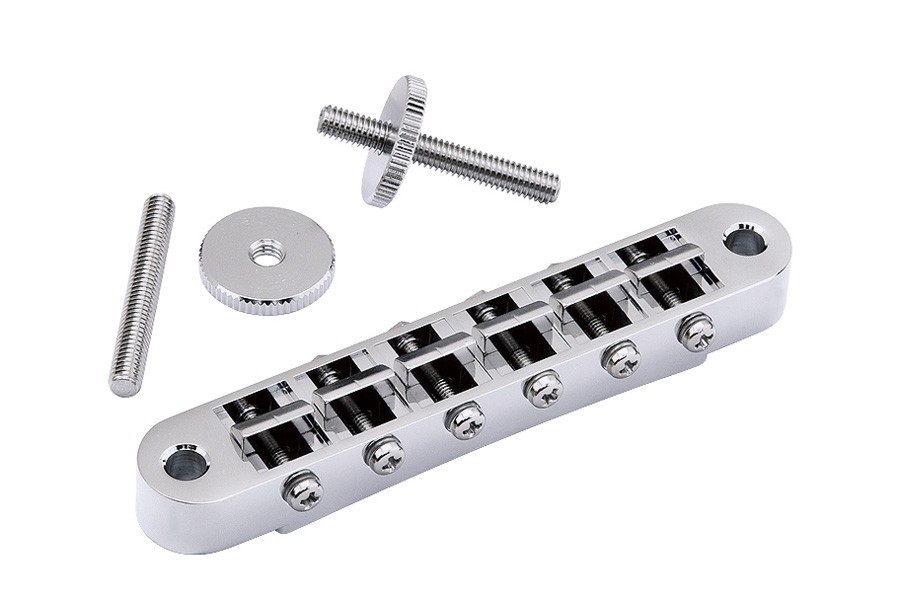 ALLPARTS GB-2540-010 Gotoh Chrome Nashville Tunematic Bridge 