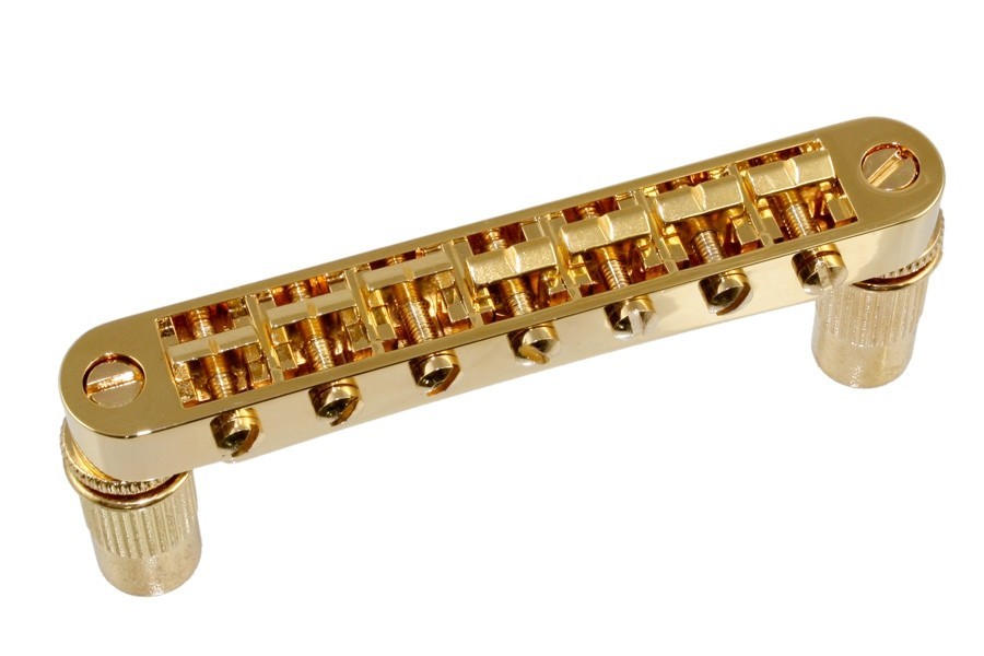 ALLPARTS GB-2577-002 Gold 7-String Bridge 