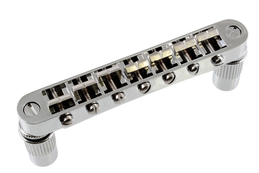 ALLPARTS GB-2577-010 Chrome 7-String Bridge 