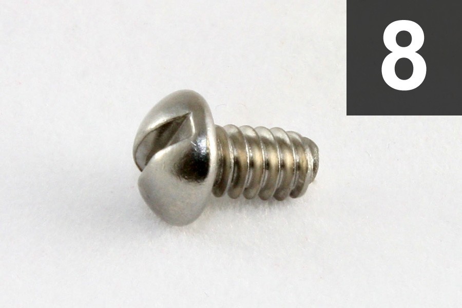 ALLPARTS GS-0062-005 Pack of 8 Switch Mounting Screws 