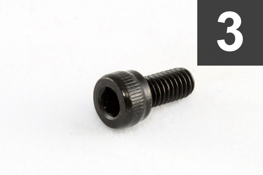 ALLPARTS GS-0084-003 Pack of 3 FR Locking Nut Screws 