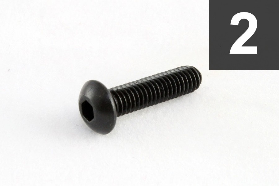 ALLPARTS GS-0284-003 Pack of 2 FR Nut to Neck Screws 