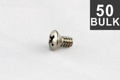 ALLPARTS GS-3263-B05 Bulk Pack of 50 Steel Switch Mounting Screws 