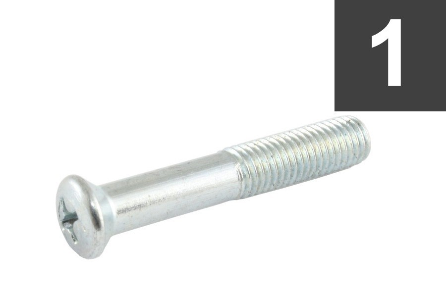 ALLPARTS GS-3305-001 One Machine Bolt for Neckplates 