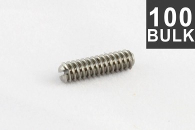 ALLPARTS GS-3377-B05 Bulk Pack of 100 Tele and Bass Bridge Height Screws 