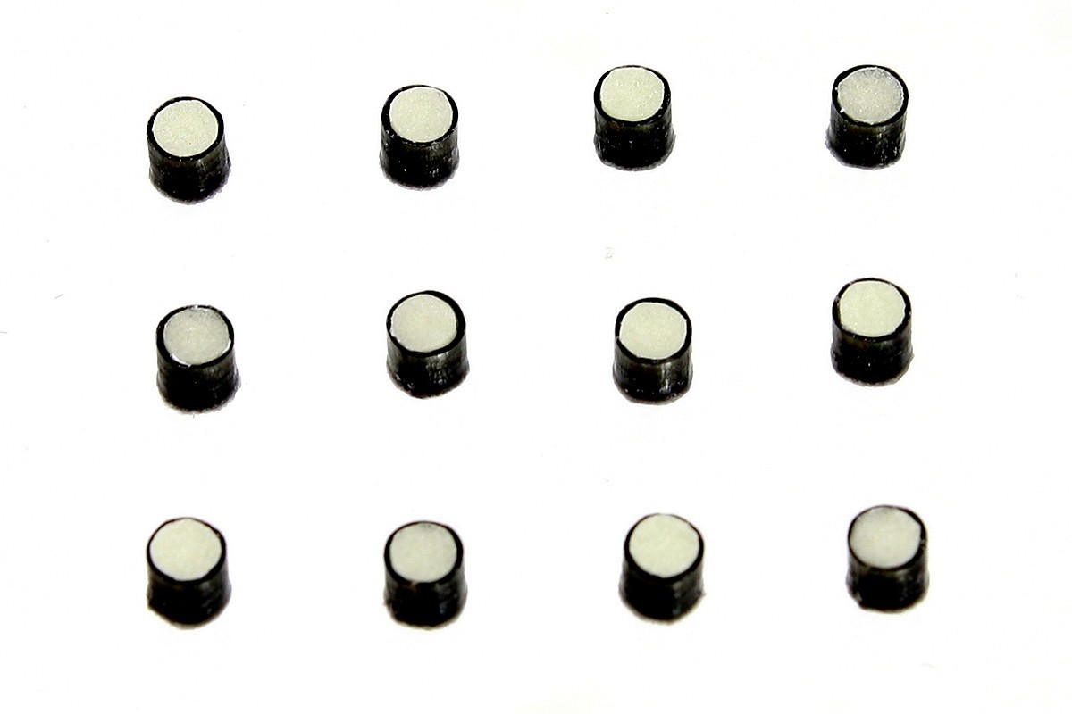 ALLPARTS LT-5497 Pack of 12 Glow-in-the-dark 2.3 mm Side Dots 
