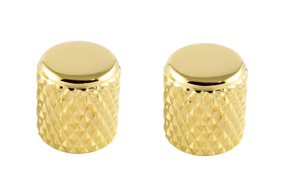 ALLPARTS MK-0112-002 Gold Heavy Knurl Barrel Knobs 