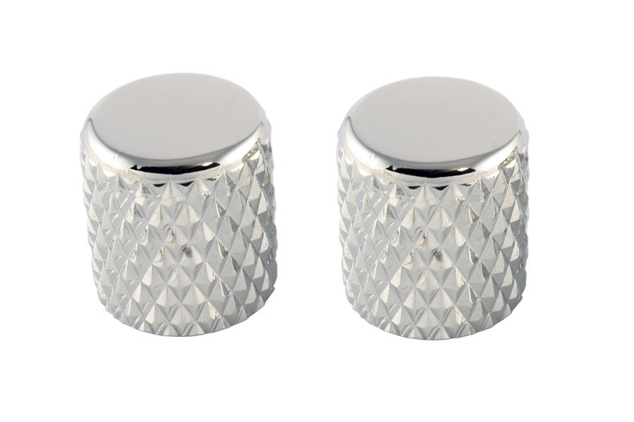 ALLPARTS MK-0112-010 Chrome Heavy Knurl Barrel Knobs 