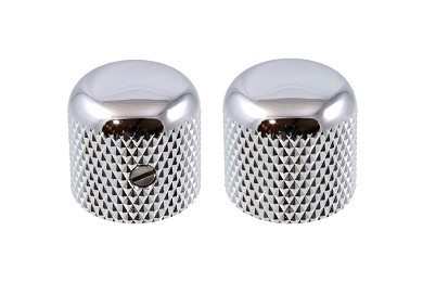 ALLPARTS MK-0910-010 Chrome Dome Knobs 