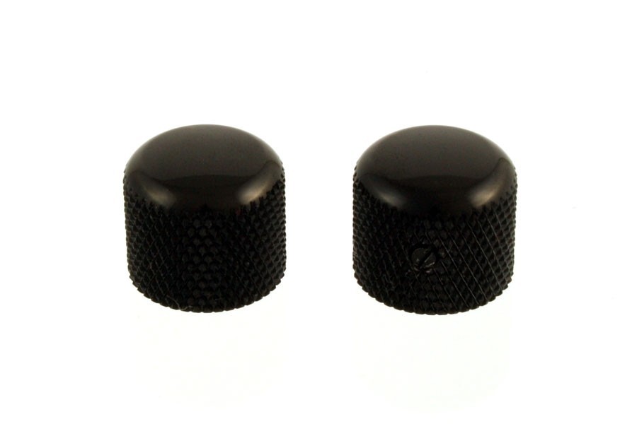 ALLPARTS MK-3150-003 Black Dome Knobs 