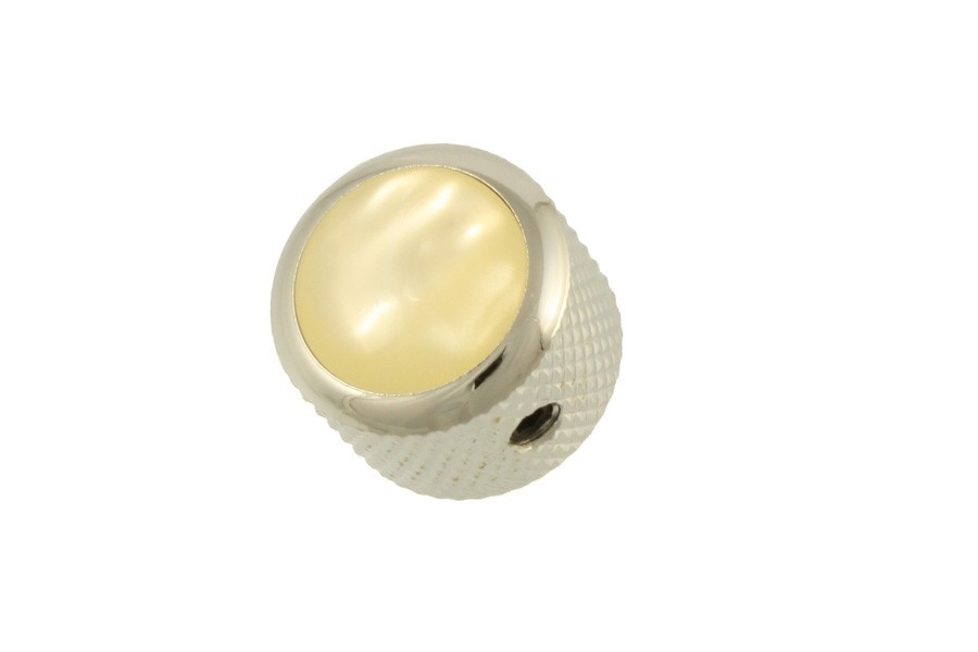 ALLPARTS MK-3170-010 Q-Parts White Pearloid Knob 