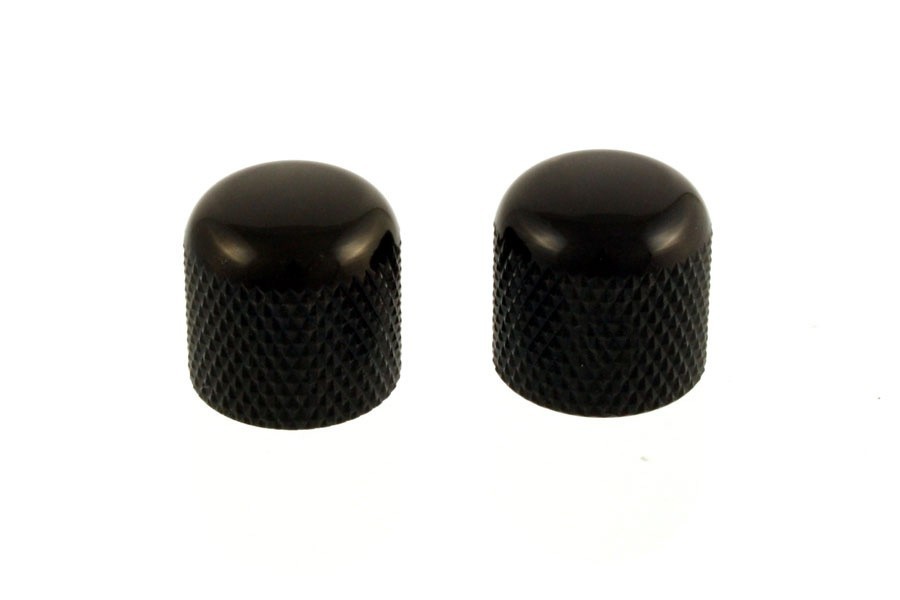 ALLPARTS MK-3300-003 Black Dome Knobs 