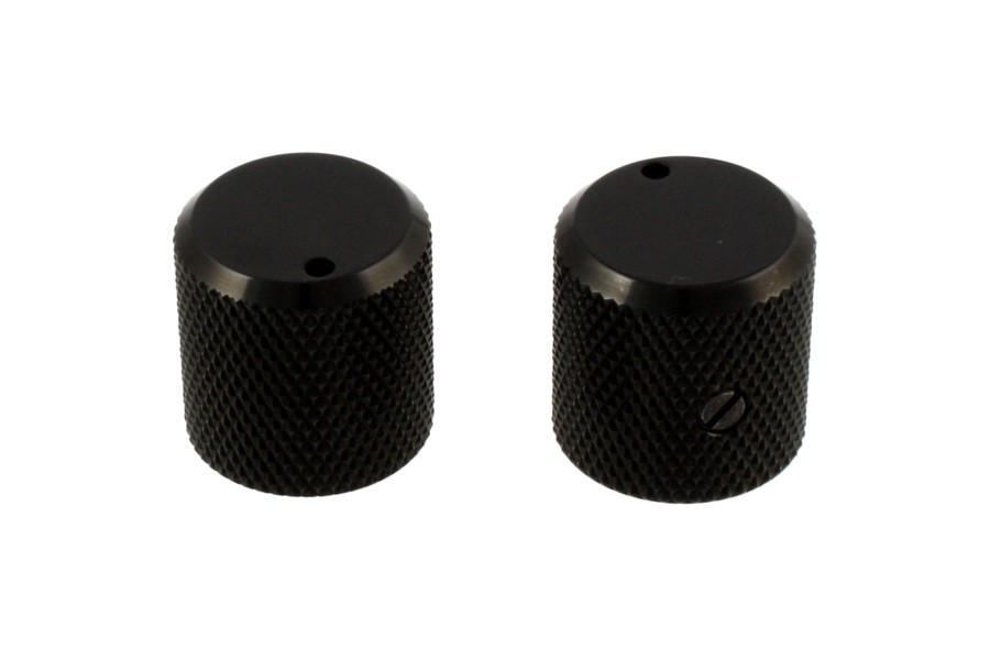 ALLPARTS MK-3330-003 Black Metal Knobs 