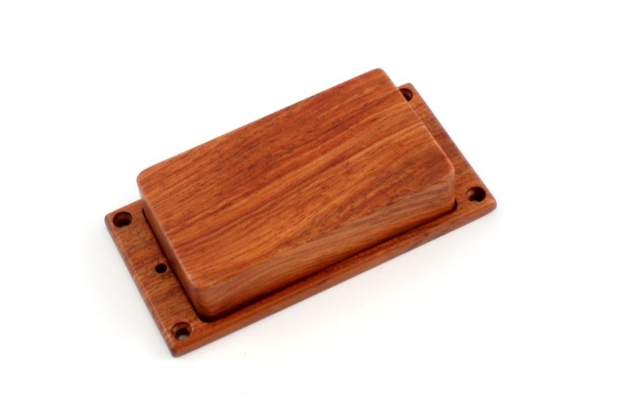 ALLPARTS PC-0304-0B0 Humbucking Pickup Cover No Holes Bubinga 