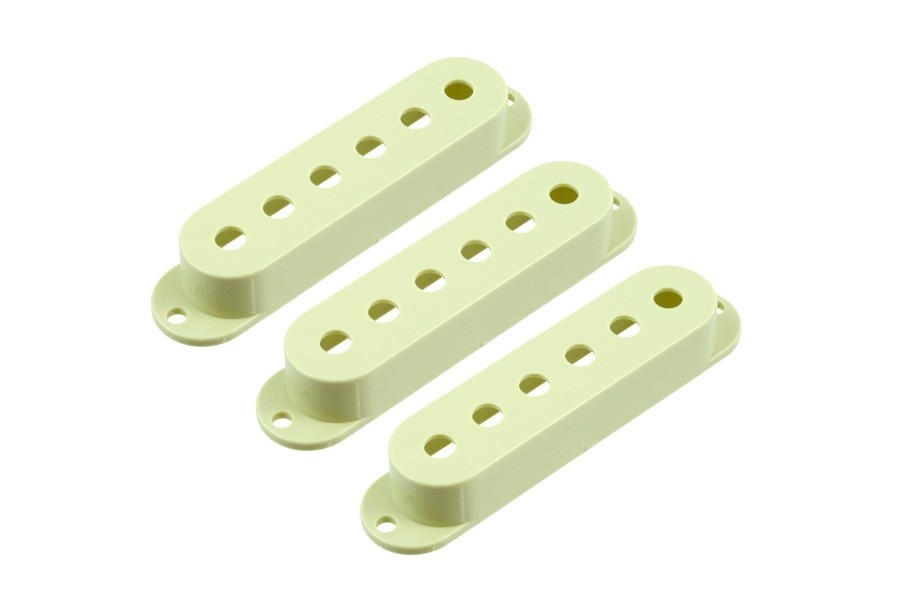 ALLPARTS PC-0406-024 Set of 3 Mnt Green Pickup Covers for Stratocaster 