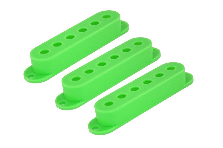ALLPARTS PC-0406-029 Set of 3 Green Pickup Covers for Stratocaster 