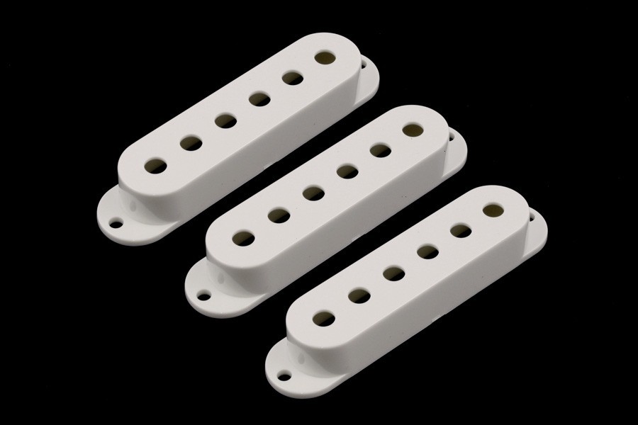 ALLPARTS PC-0406-050 Set of 3 Parchment Pickup Covers for Stratocaster 
