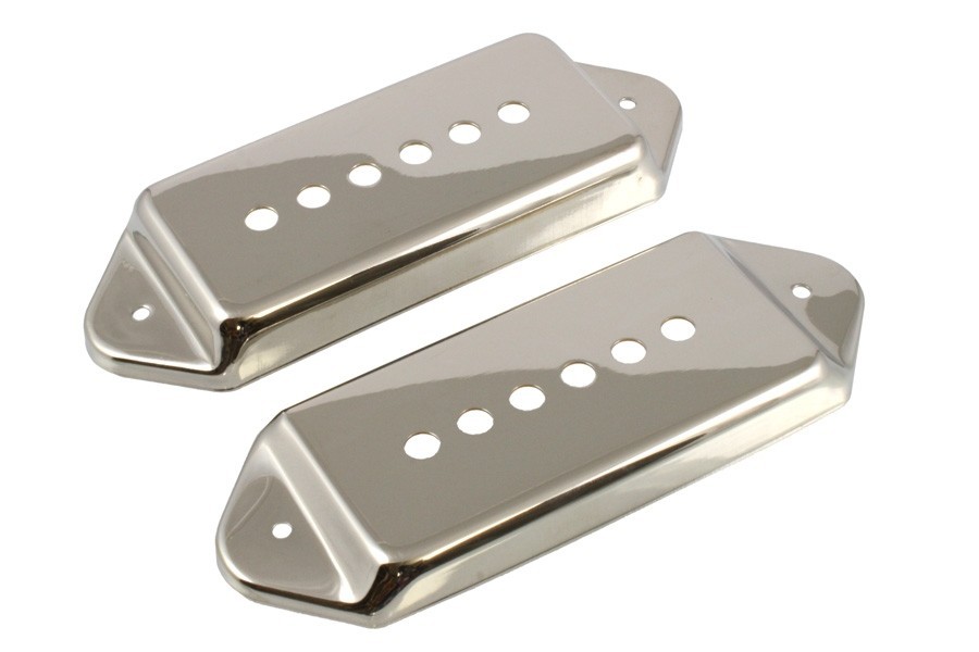 ALLPARTS PC-0739-001 Nickel P-90 Pickup Cover Set 