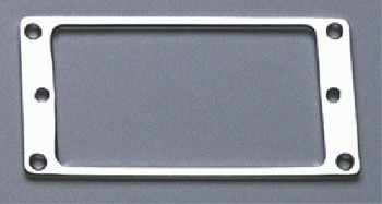 ALLPARTS PC-0741-010 Chrome Flat Profile Humbucking Pickup Ring Set 