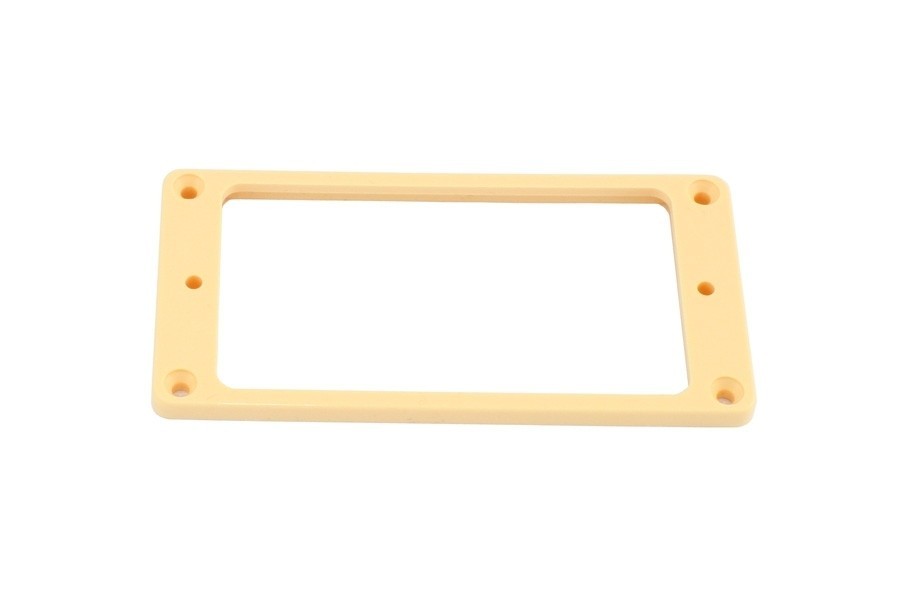 ALLPARTS PC-0743-028 Humbucking Pickup Rings Flat Slanted Cream 