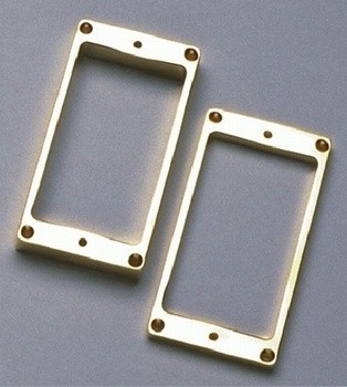 ALLPARTS PC-5436-002 Metal Humbucking Ring Set Gold 