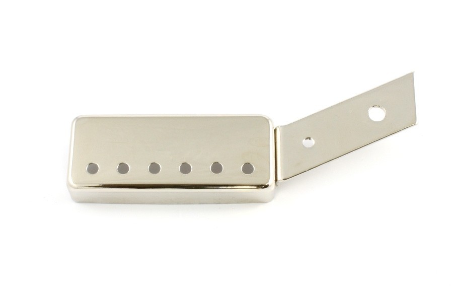 ALLPARTS PC-6962-001 Nickel Johnny Smith Style Pickup Bridge Cover 