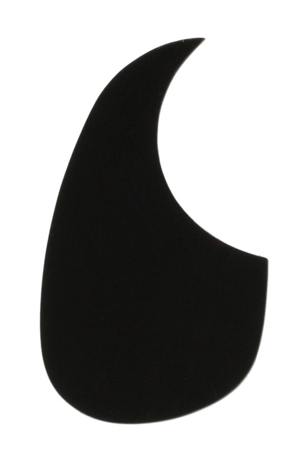 ALLPARTS PG-0090-L23 Left-handed Black Acoustic Pickguard 