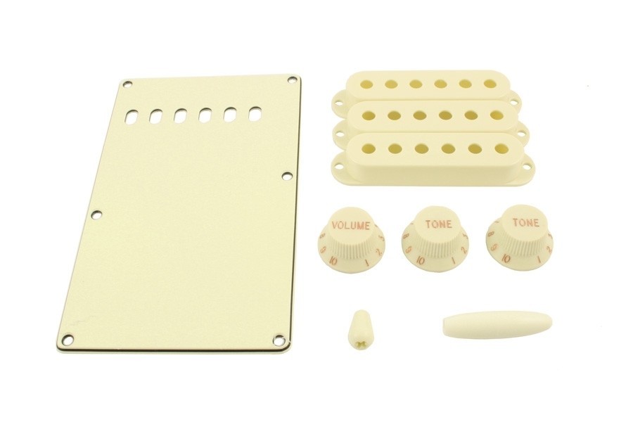 ALLPARTS PG-0549-050 Parchment Accessory Kit for Stratocaster 