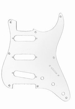 ALLPARTS PG-0550-031 Clear Pickguard for Stratocaster 