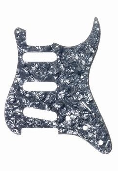 ALLPARTS PG-0552-053 Black Pearloid Pickguard for Stratocaster 