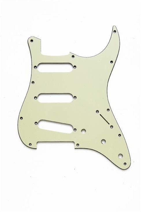 ALLPARTS PG-0554-024 Mint Green 62 Pickguard for Stratocaster 