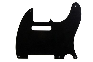 ALLPARTS PG-0560-034 Black Matte Pickguard for Telecaster 