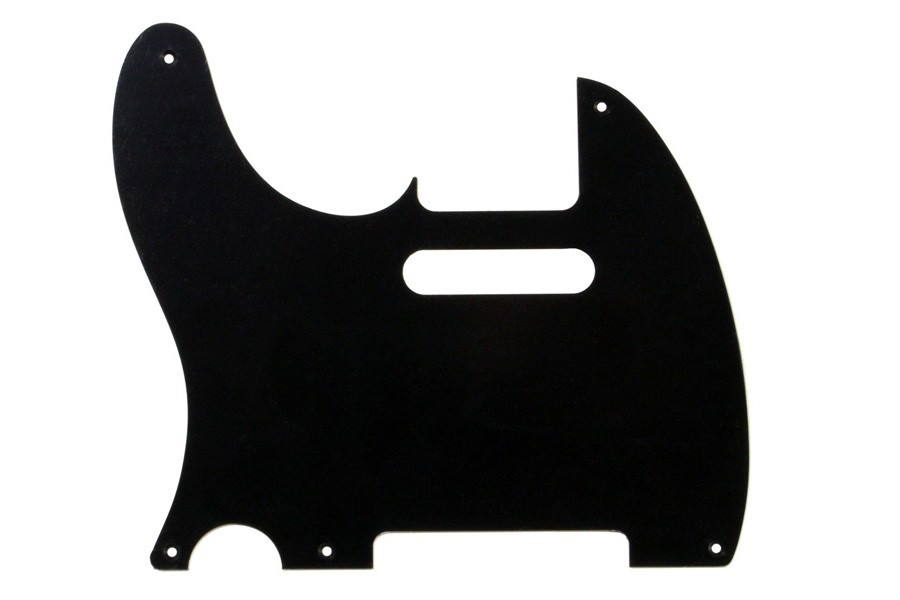 ALLPARTS PG-0560-L23 Left Handed Black Pickguard for Telecaster 