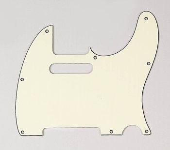 ALLPARTS PG-0562-048 Vintage Cream Pickguard for Telecaster 