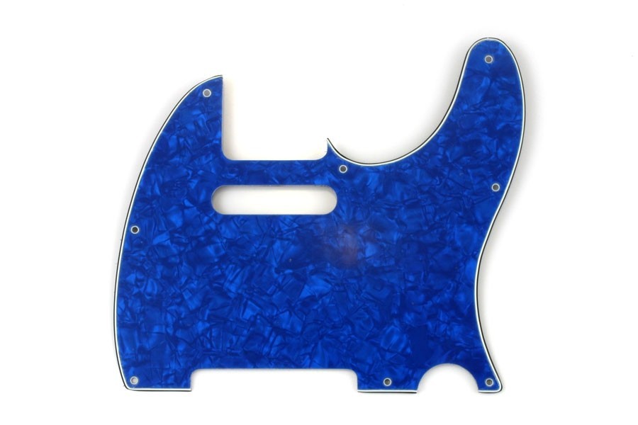 ALLPARTS PG-0562-057 Blue Pearloid Pickguard for Telecaster 