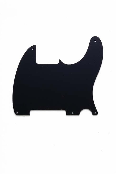 ALLPARTS PG-0567-023 Black Pickguard for Esquire 