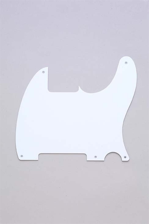 ALLPARTS PG-0567-025 White Pickguard for Esquire 