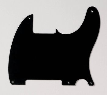 ALLPARTS PG-0567-034 Black Matte Pickguard for Esquire 