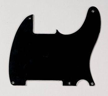 ALLPARTS PG-0567-038 Black Bakelite Pickguard for Esquire 