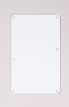 ALLPARTS PG-0576-025 White Tremolo Backplate 