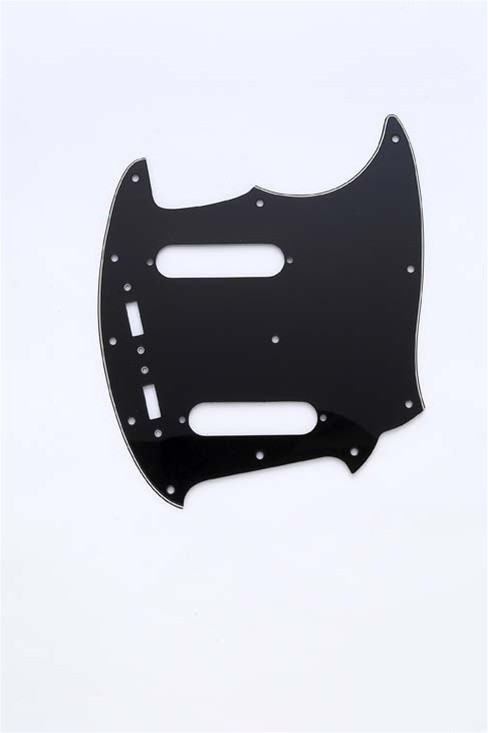 ALLPARTS PG-0581-033 Black Pickguard for Mustang 