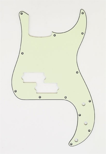 ALLPARTS PG-0750-024 Mint Green Pickguard for Precision Bass 