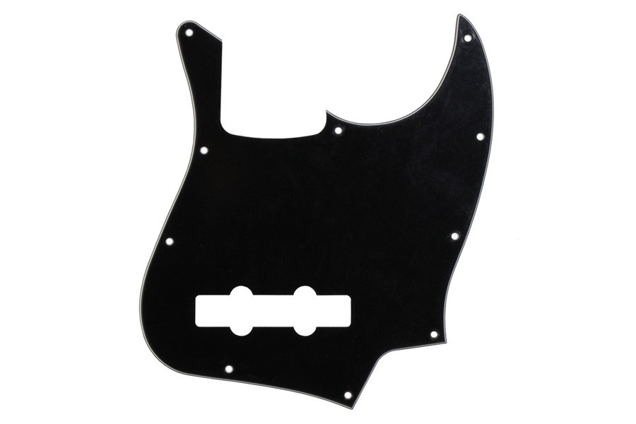 ALLPARTS PG-0755-033 Black Pickguard for Jazz Bass 