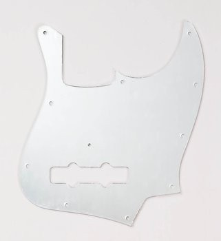 ALLPARTS PG-0755-041 Mirror Pickguard for Jazz Bass 