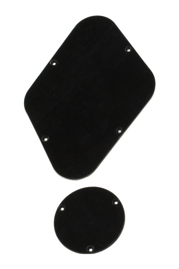 ALLPARTS PG-0814-023 Black Backplates for Gibson Les Paul 