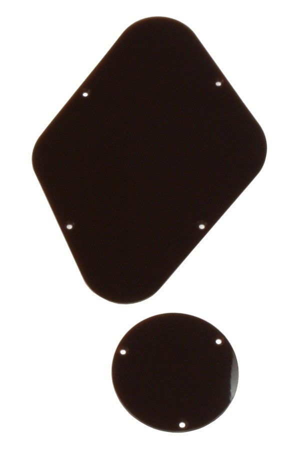 ALLPARTS PG-0814-036 Brown Backplates for Gibson Les Paul 