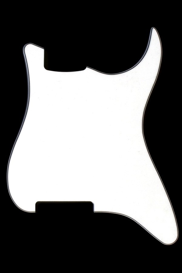 ALLPARTS PG-0992-035 White Outline for Stratocaster 