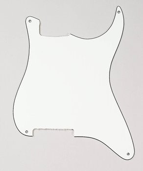 ALLPARTS PG-0992-050 Parchment Outline for Stratocaster 