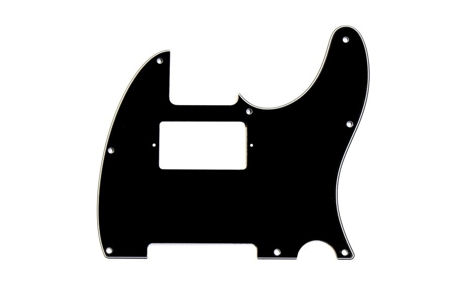 ALLPARTS PG-9562-033 Black Humbucking Pickguard for Telecaster 